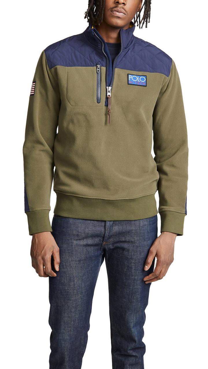 Polo Ralph Lauren Hi Tech Hybrid Fleece Jacket