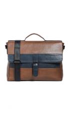 Ted Baker Striped Leather Briefcase