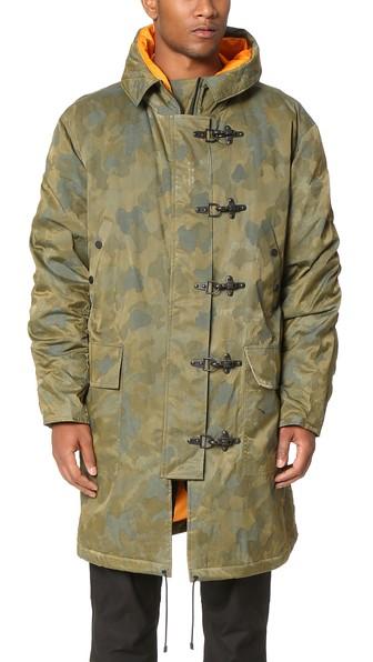 Public School Cypher Camo Jacquard Norri Parka