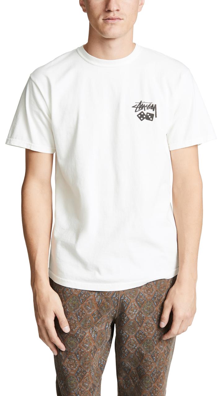 Stussy Dice Pig Dyed Tee