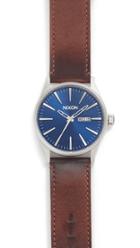 Nixon The Sentry Leather Watch