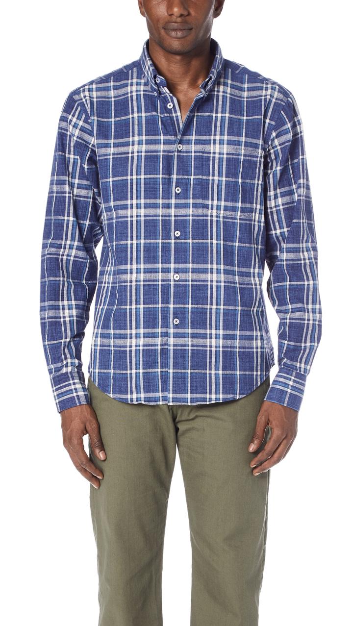 Naked Famous Regular Plaid Shirt