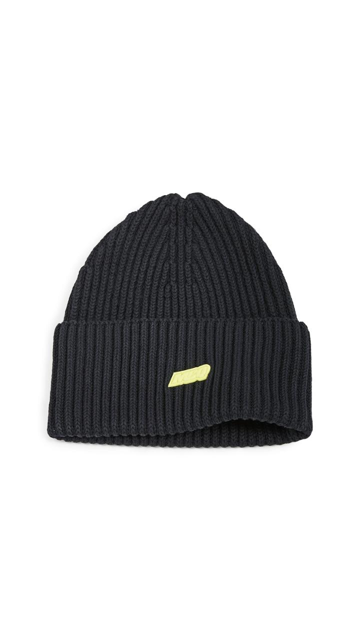 Mcq Alexander Mcqueen Rubber Badge Beanie