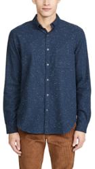 Club Monaco Solid Button Down Shirt