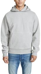 Helmut Lang Compact Brushed Logo Hoodie