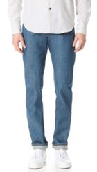 Naked Famous Weird Guy Cerulean Blue Selvedge Jeans