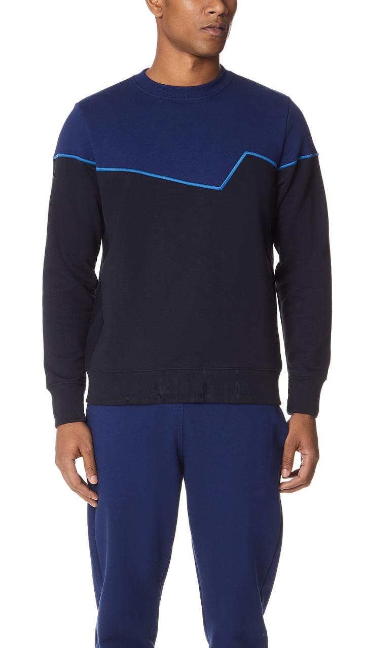 Ps By Paul Smith Zigzag Sweatshirt