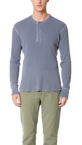 Alex Mill Waffle Henley