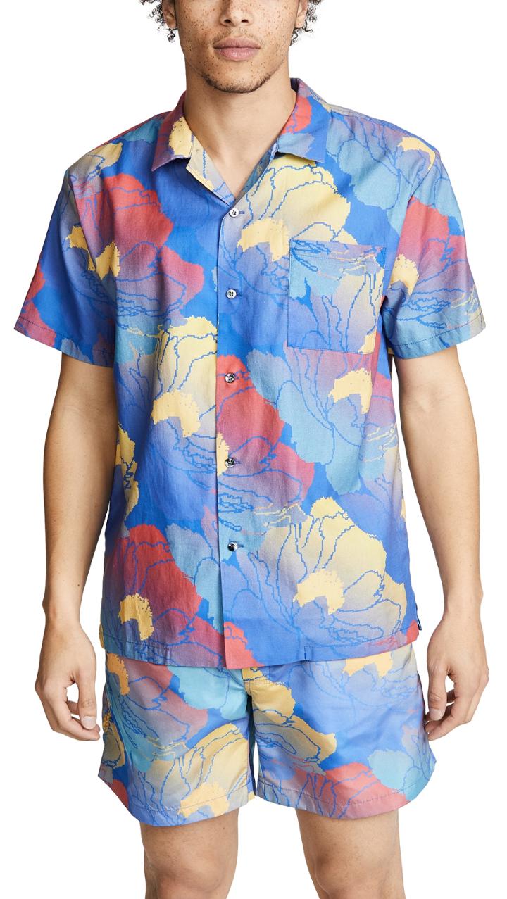 Double Rainbouu Hawaiian Fast Paradise Shirt