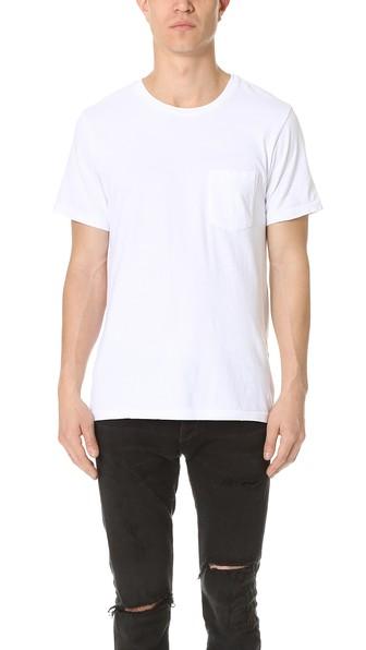 Current Elliott Standard Fit Pocket Tee