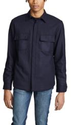 Frame Long Sleeve Quilted Shirt Jacket