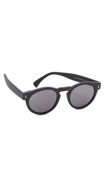 Illesteva Leonard Sunglasses - Matte Black