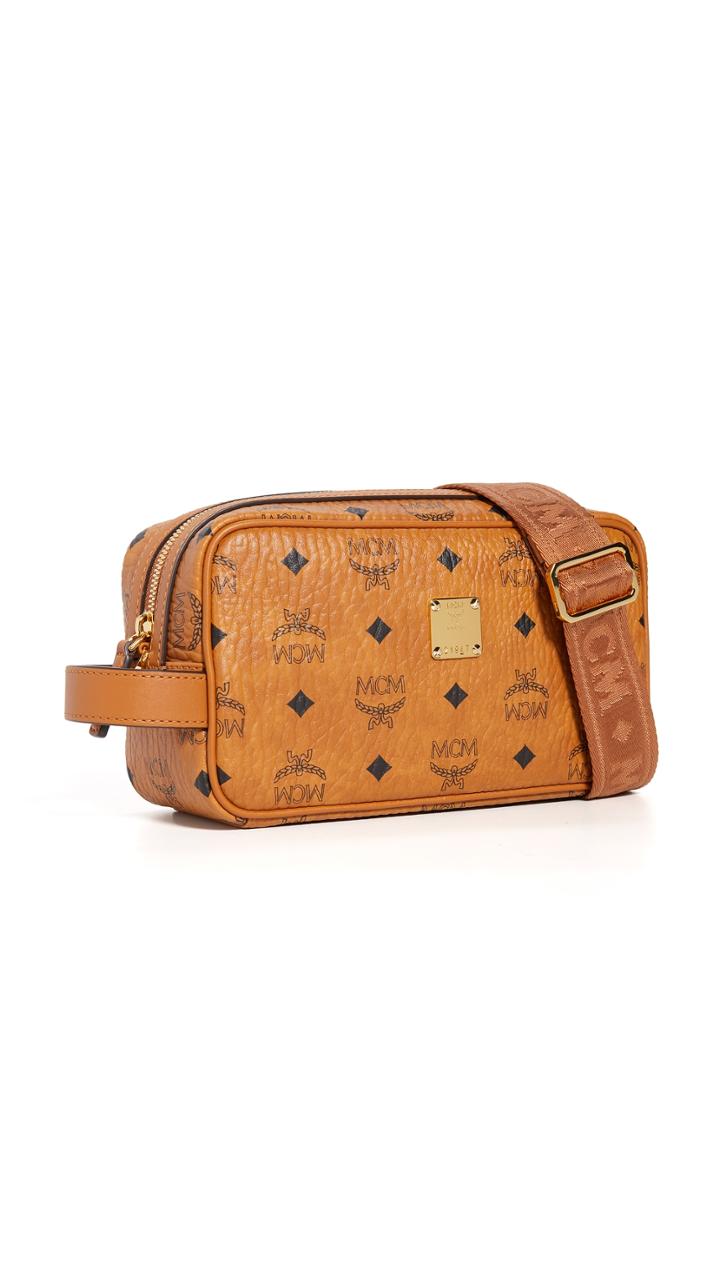 Mcm Visetos Original Small Crossbody Bag