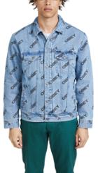 Obey Dynamite Sherpa Lined Denim Jacket