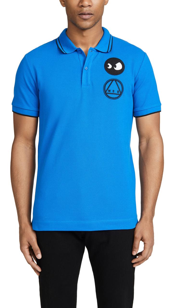 Mcq Alexander Mcqueen Short Sleeve Polo Shirt