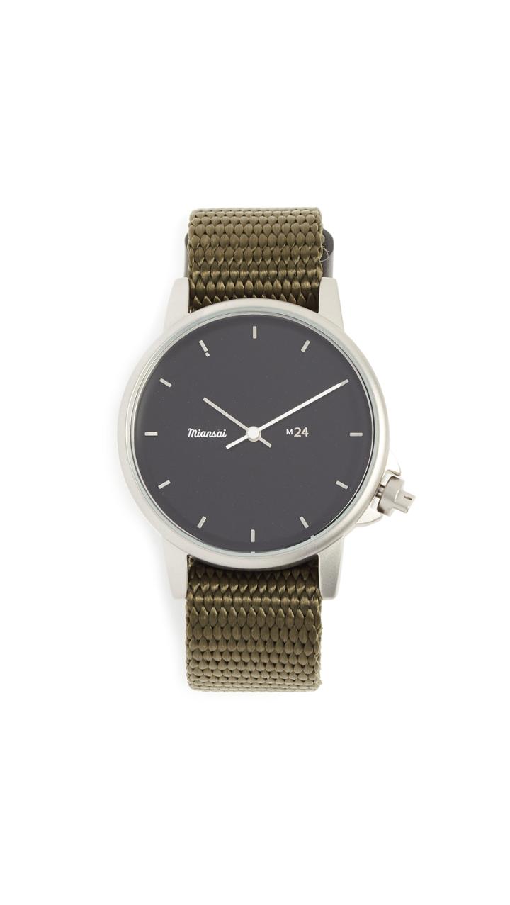 Miansai M24 Ii Nylon Strap Watch