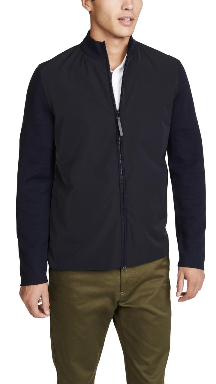 Theory Detroe Full Zip Track Jacket