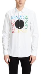 Kenzo Kenzo Logo Slim Fit Shirt