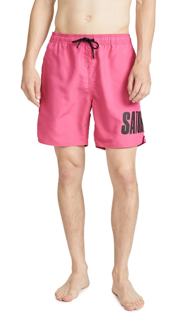 Saturdays Nyc Timothy Accordion Swim Shorts