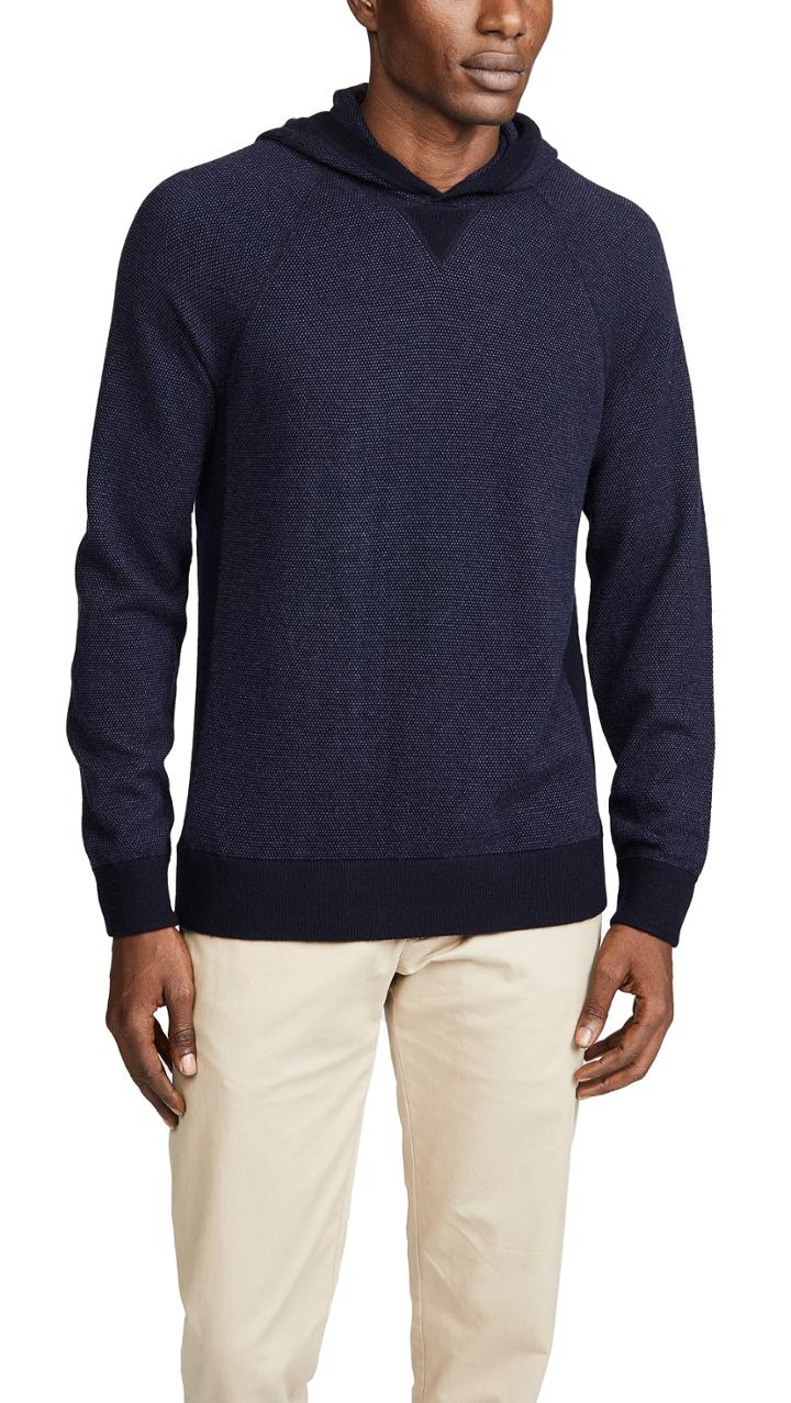 Vince Birdseye Pullover Hoodie