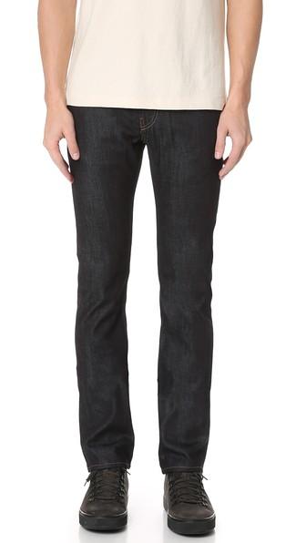 J Brand Kane Raw 11 5oz Slim Straight Jeans