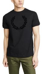 Fred Perry Textured Laurel Wreath T Shirt