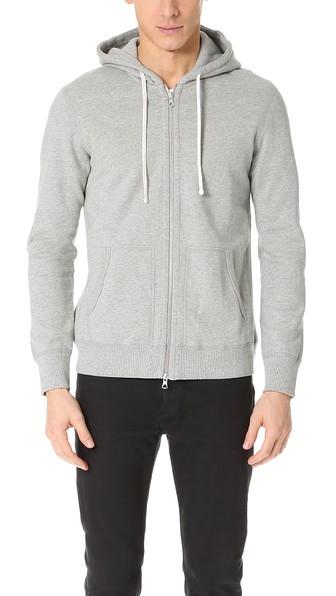 Reigning Champ Mid Weight Terry Zip Hoodie