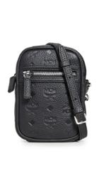 Mcm Max Leather Small Crossbody Bag