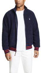 Polo Ralph Lauren Faux Sherpa Baseball Jacket