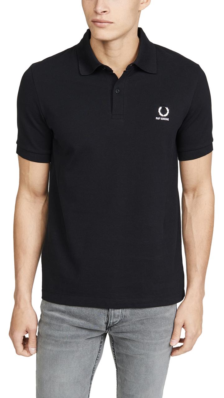 Fred Perry By Raf Simons Raf Simons Laurel Detail Polo