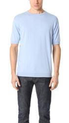 John Smedley Belden Crew Neck Sea Island Cotton Tee