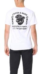 Obey Crash N Burn Tee
