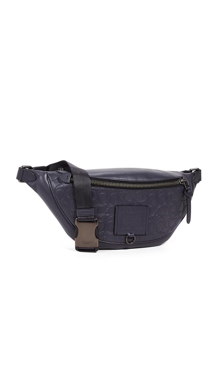 Coach New York Rivington Signature Leather Utility Pack