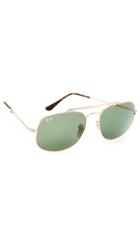 Ray Ban The General Square Aviator Sunglasses