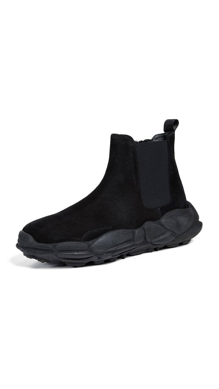 Versus Versace Suede Sneaker Boots
