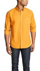 Schnayderman S Poplin Dyed Buttondown Shirt