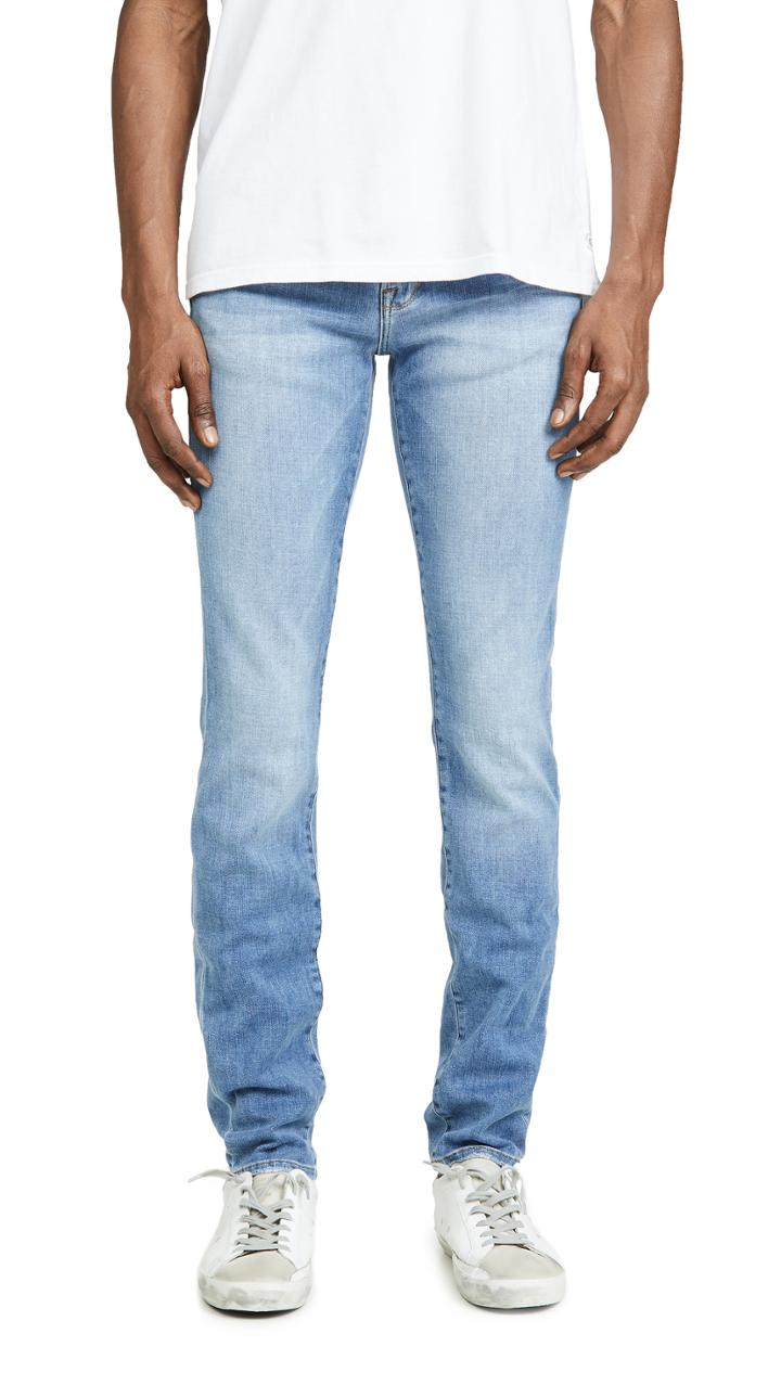 Frame L Homme Skinny Bastille Blast Denim Jeans