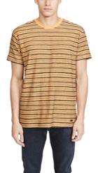 Rvca Amenity Striped T Shirt