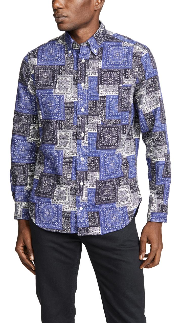 Gitman Vintage Paisley Twill Shirt