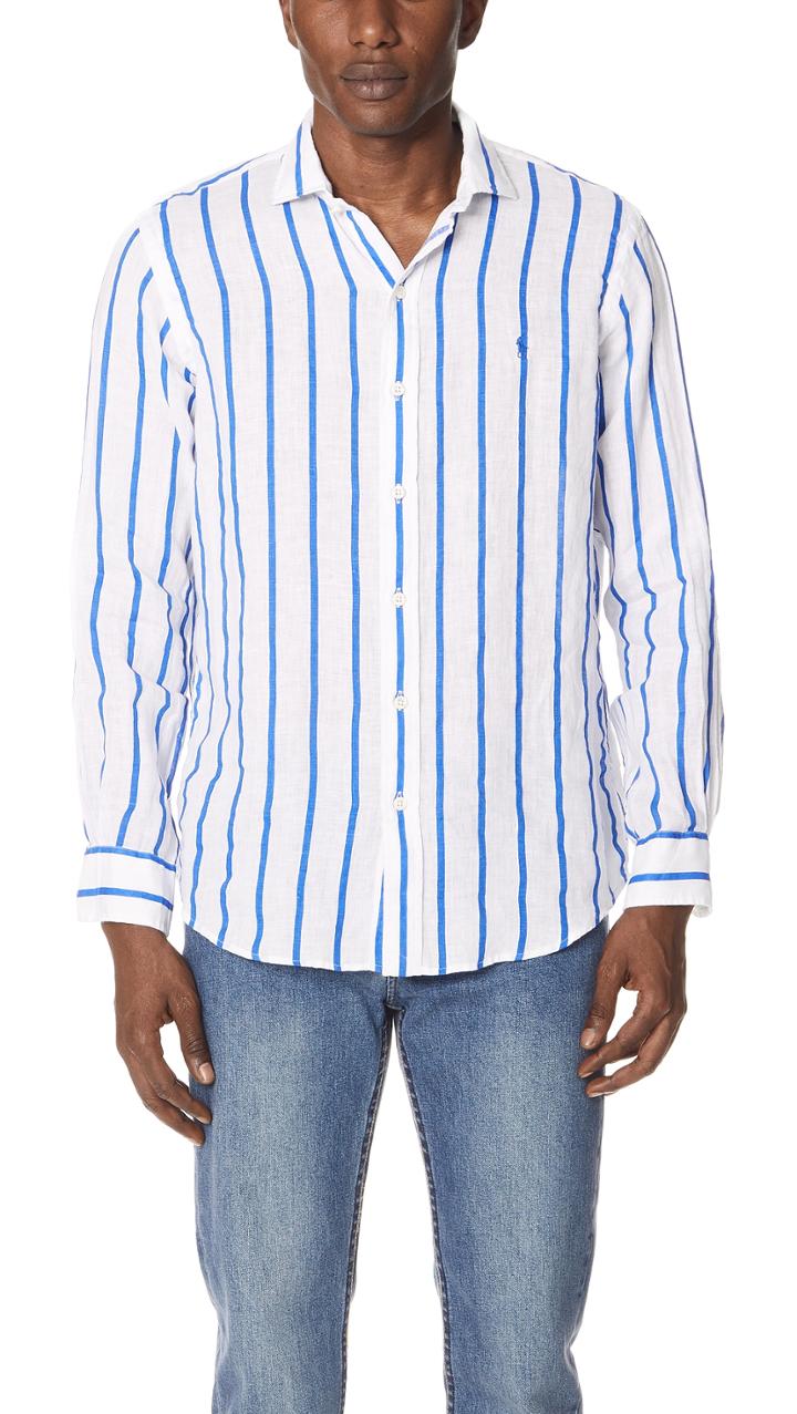 Polo Ralph Lauren Printed Linen Shirt