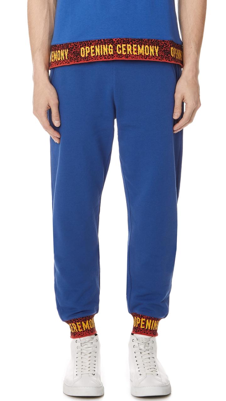 Opening Ceremony Elastic Logo Sweatpants