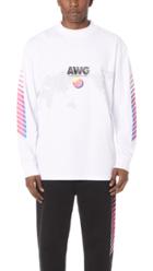 Alexander Wang Corporate T Shirt With Long Sleeves