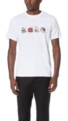 Ps By Paul Smith Regular Fit Tee With Dice Print