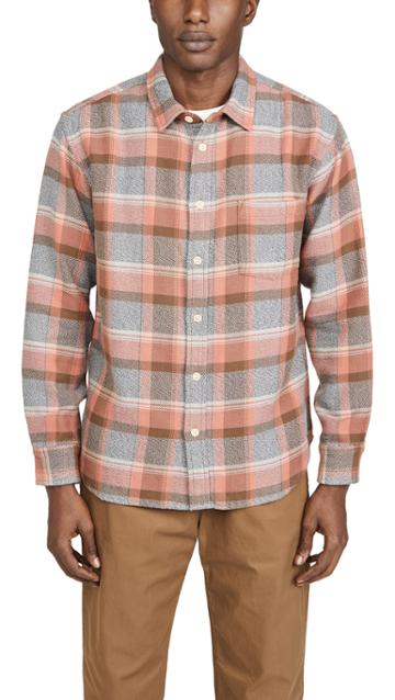 Corridor Blanket Plaid Long Sleeve Shirt