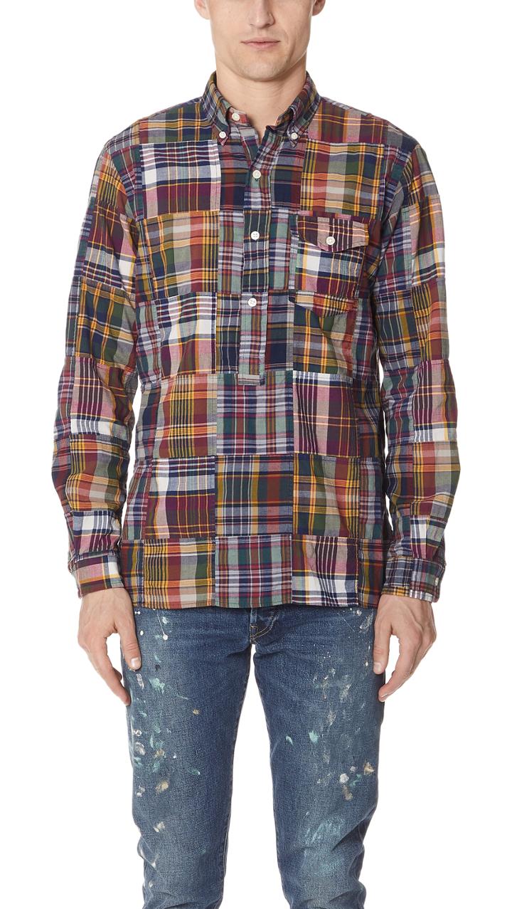 Polo Ralph Lauren Patchwork Madras Shirt