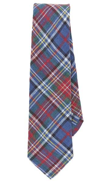 Thomas Mason Plaid Tie