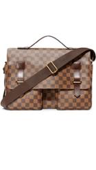 What Goes Around Comes Around Louis Vuitton Damier Ebene Broadway Messenger Previously Owned 