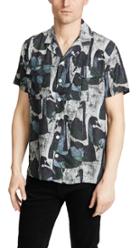 Schnayderman S Short Sleeve Notch Shirt