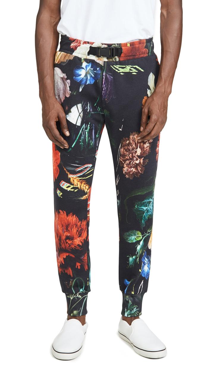 Paul Smith Gents Still Life All Over Print Joggers