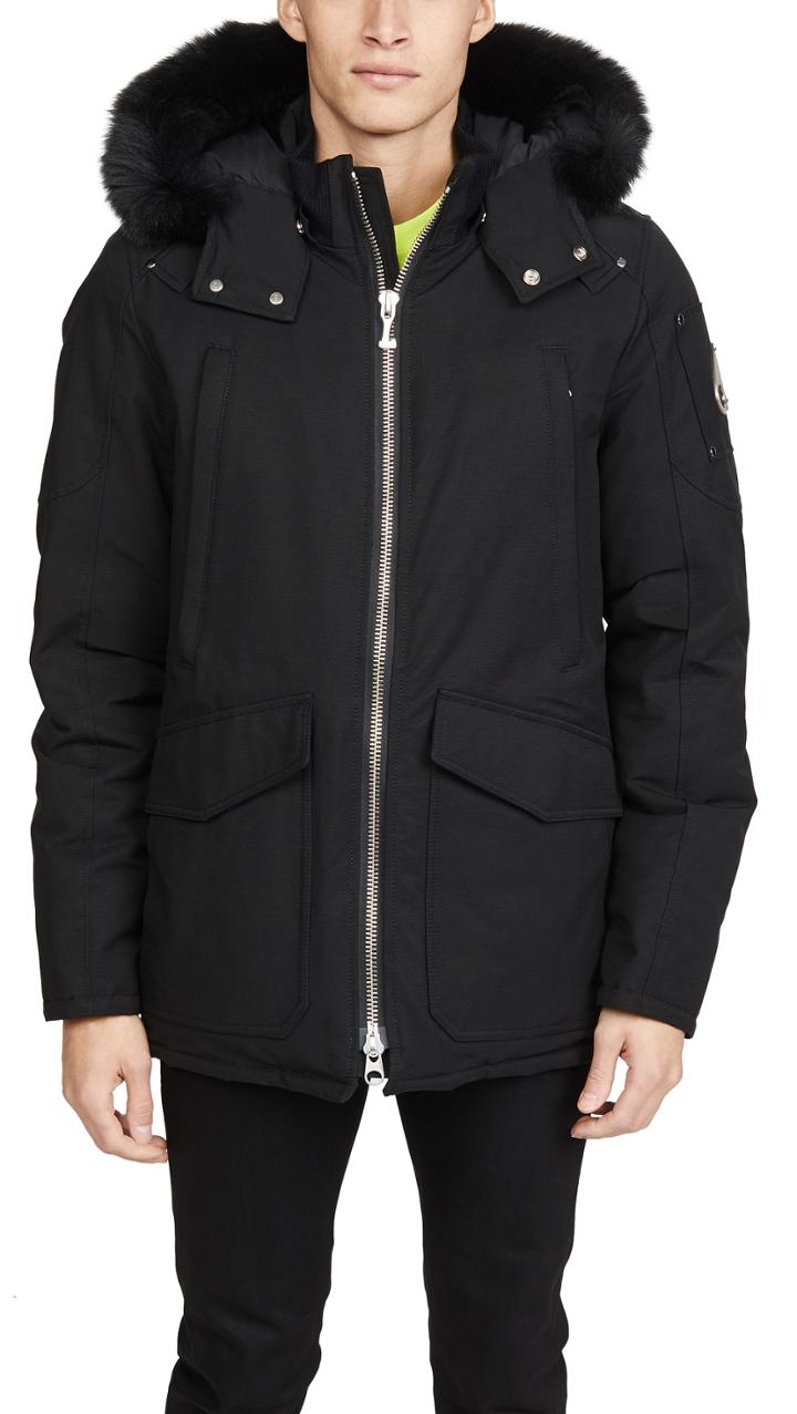 Moose Knuckles Pearson Jacket With Fur